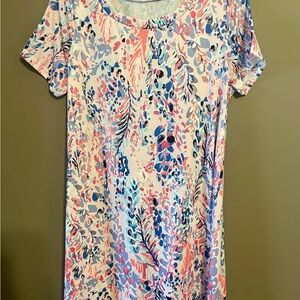 Floral Short Sleeve Dress